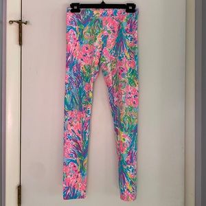 Lilly Pulitzer - Girls Luxletic Leggings, XL (12-14)